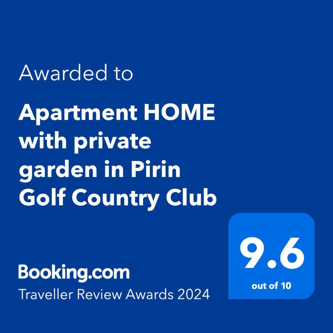 Pirin Golf Apartment Home With Private Garden Bansko Exteriér fotografie